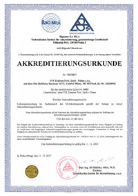 Certificate Genetics Laboratory DE